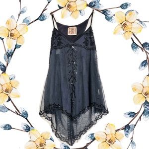 Floral Sequin Camisole